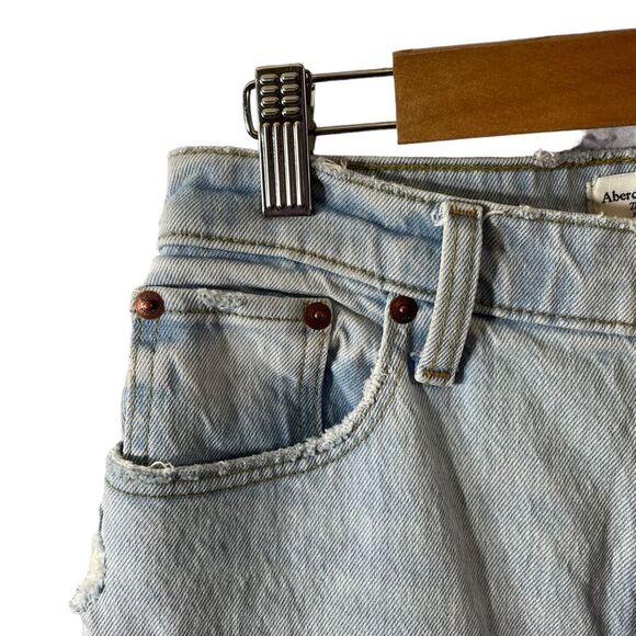 Abercrombie & Fitch The "90's" Straight Ultra High-Rise Curve Love Jeans Size 26 - Picture 3 of 8